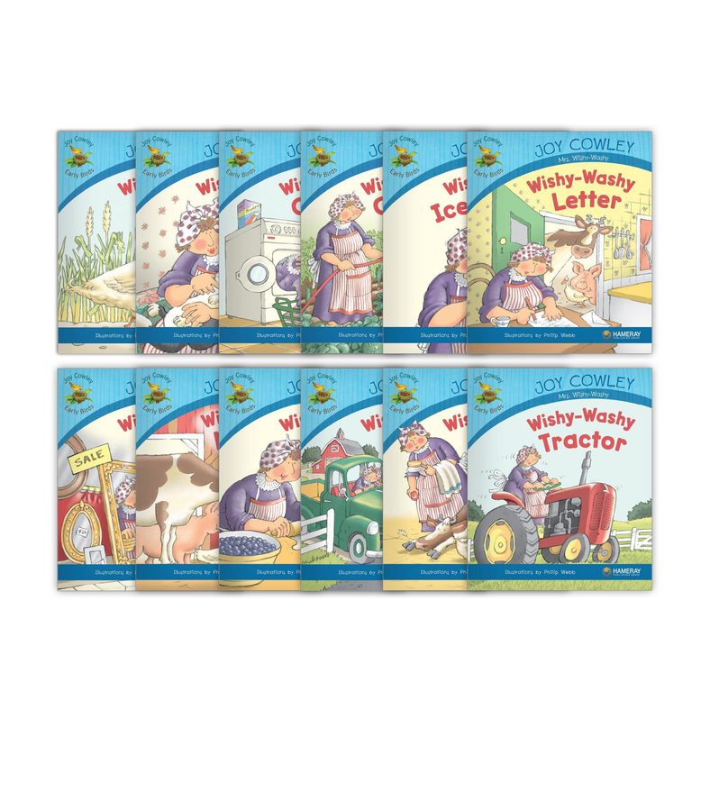 Story Box, Mrs. Wishy-Washy By Joy Cowley - Spiral-bound (1997) 2nd Edition